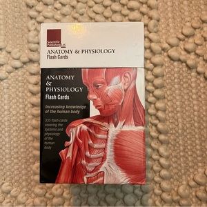 Anatomy physiology flash cards scientific publishing
